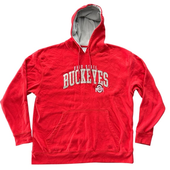 Ohio State Buckeyes Champion Red Hoodie Men’s Size XL - Picture 1 of 7